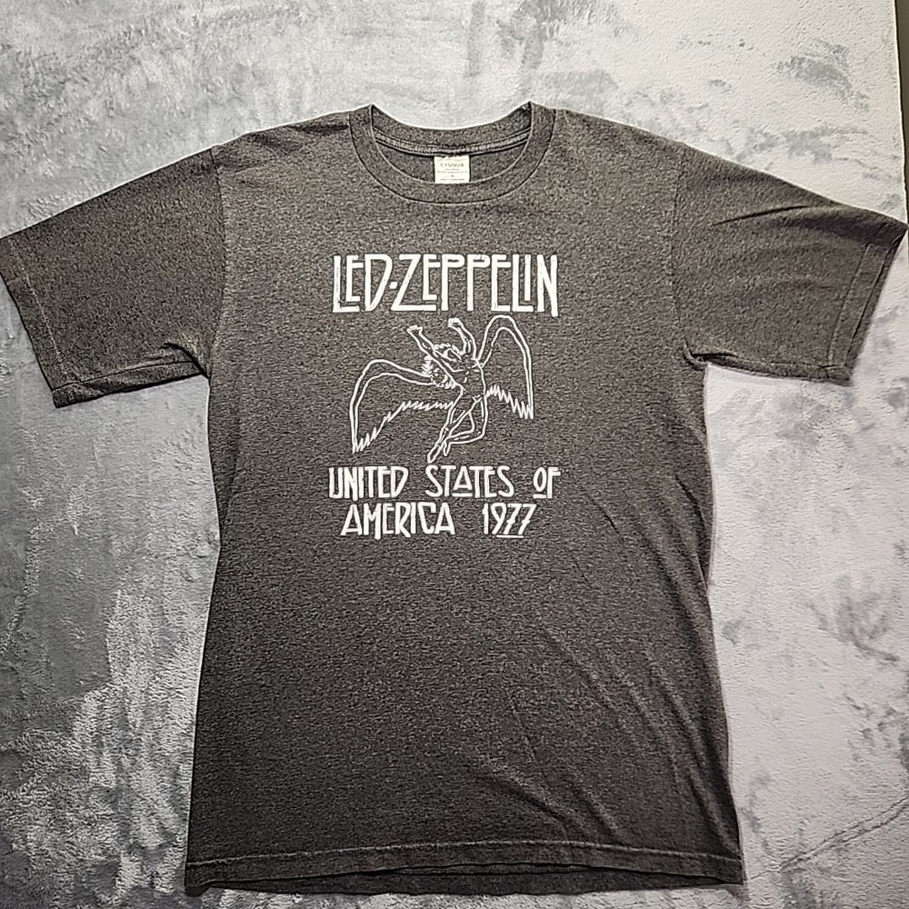 Led Zeppelin T-Shirt Y2K Vintage 2003 United‎ States Of America 1977 Medium